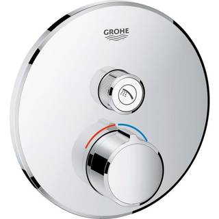 Grohe Smartc.armatur 1funk R indbygningsoverdel med 1funktion, rund