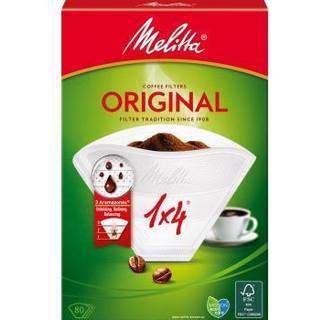 Melitta Kaffefilter 1x4 80pack (Obs 18
