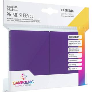 Prime Sleeves 100 stk - Plastiklommer - GameGenic