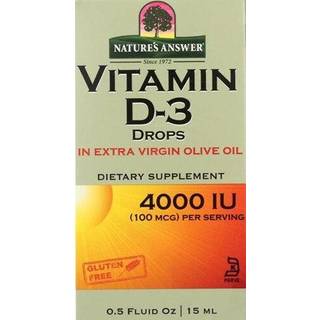 Vitamin D3-dråber, 4000 IE - 15 ml