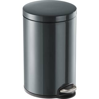 Durable pedalspand metal 12 liter 260x260x410mm mørkegrå
