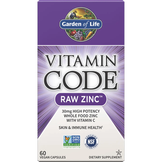 Vitamin Code Rå Zink - 60 veganske kapsler