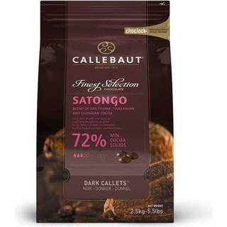 Callebaut Satongo Mørk Chokolade - 72%, 2,5 kg