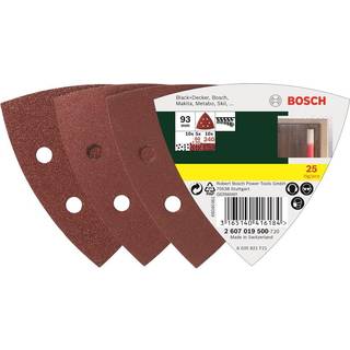 Bosch Slibebladadesæt Delta Ass 25 Stk Pl - 2607019500