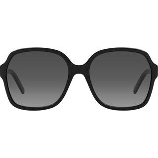 Marc Jacobs Kvinde MARC 526/S 807/9O Solbriller Acetat Sort Grå Firkantet Normal Skygge