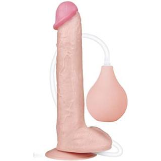 LoveToy Squirt Extreme Dildo 11" Flesh