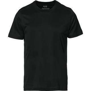 Eton Filo Di Scozia Cotton T-Shirt Black