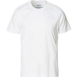 Eton Filo Di Scozia Cotton T-Shirt White