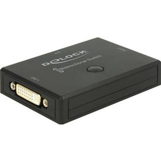 Delock DVI Switch bidirectional - 4K/30Hz - 2 vejs