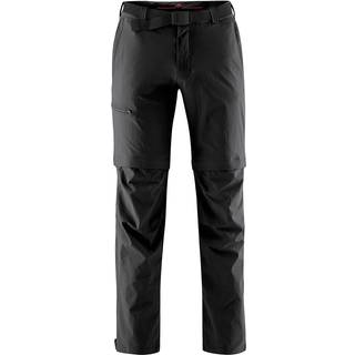 maier sports Herren Funktionshose schwarz,schwarz Mikrofaser/Funktion unifarben