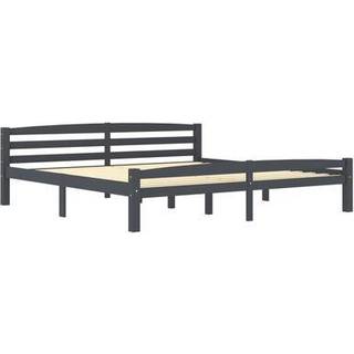 sengestel 180x200 cm massivt fyrretræ