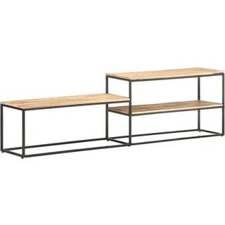 tv-skab 180x30x50 cm massivt genbrugstræ
