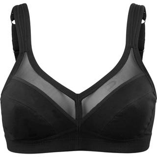 Swegmark Net Faitrade Cotton Soft Bra - Black - E 75