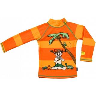 Swimpy Pippi Langstrømpe UV-Trøje, Orange, 122-128