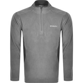 Columbia Klamath Range II Half Zip Fleecesweatere Herrer størrelse M - Regular farve grå