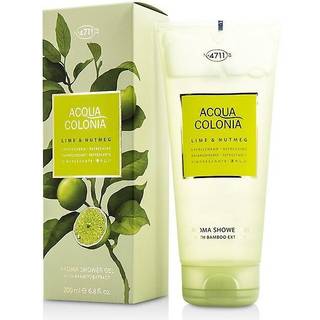 4711 Acqua Colonia Basic Range Lime & Nutmeg Aroma Shower Gel 200 ml (340,00 kr / 1 l) - 200 ml