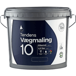 Tendens vægmaling silkemat 10 4.5 liter (På lager i varehus)