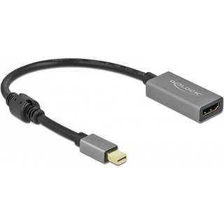 Delock Mini DisplayPort til HDMI-adapter 4K @ 60Hz HDR, aktiv