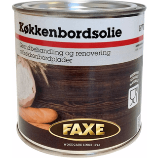 FAXE Køkkenbordsolie, drivtømmer grå - 0,75 liter
