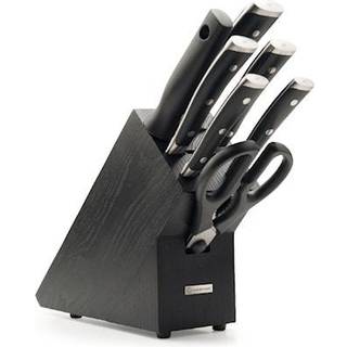 Wüsthof Classic Ikon Knivblok 7 Dele - Knivlister & knivblokke Ask Sort - 1090370703