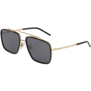 Dolce & Gabbana DG2220 Polarized 02/81 57 Solbriller Mænd Black - Black Gold - 57mm
