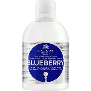 Kallos KJMN Professional Blueberry Restorativ shampoo Til tørt, skadet, kemisk behandling af håret 1000 ml - 1000 ml