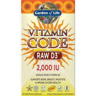 Vitamin Code Rå D3, 2000 IE - 60 kapsler