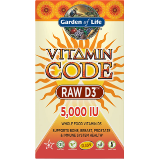 Vitamin Code Rå D3, 5000 IE - 60 kapsler