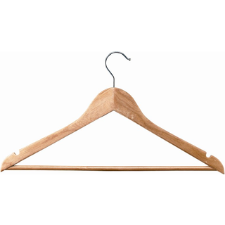 Unilux standard træbøjle 45cm beige