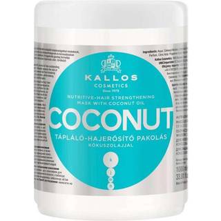 Kallos KJMN Professional Coconut Nærende maske Til skrøbeligt hår 1000 ml - 1000 ml