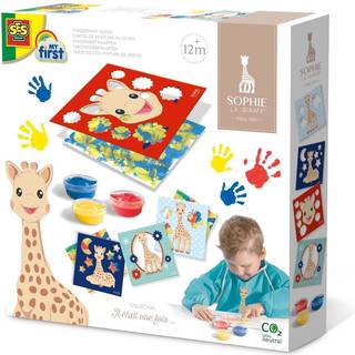 Kunst med fingermaling Sophie la Girafe - SES Creative