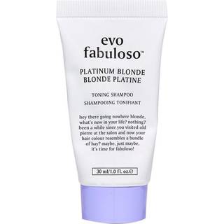 Evo Platinum Blonde Toning Shampoo 30 ml