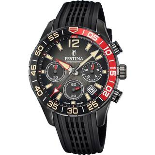 Mænds Festina F20518/3 Sort og Grå Ur