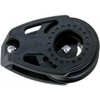 Fordelerblok Harken Carbo Air 40 mm, dækmonteret, kuglelejet, passer liner Ø6 - 10 mm
