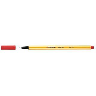 Stabilo Point 88 fiberpen rød