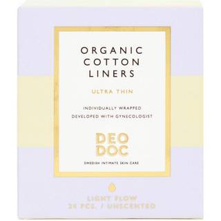 DeoDoc Organic Cotton Liners Individually Wrapped 24pcs