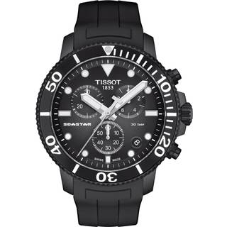 Tissot T120.417.37.051.02 Seastar 1000 Sort/Gummi Ø45.5 mm