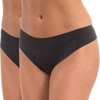 Magic 2-pak Dream Invisibles Thong - Black - Small