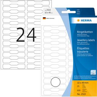 Herma etiket manuel Jewellery 10x49 hvid (600)