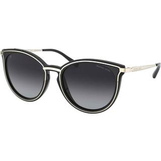 Michael Kors MK1077 BRISBANE Polarized 1014T3 54 Solbriller Kvinder Black - Light Gold Black - 54mm