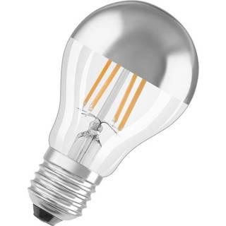 LEDVANCE Star LED Osram topforspejlet sølv Std. 4W=35W klar E27