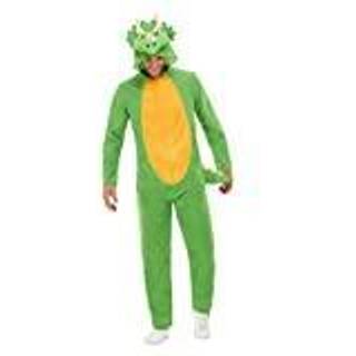 Dinosaurier Jumpsuit Kostüm für Erwachsene M