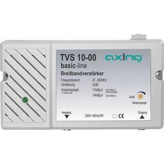 Axing TVS 10 Multigrade forstærker BK, DVB-T 22 dB