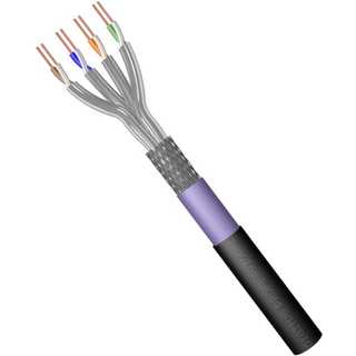 DIGITUS CAT 7 S-FTP - 100m - Sort - 100 meter