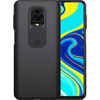Nillkin CamShield Sag - Sort/Xiaomi Redmi Note 9 Pro/Note 9 Pro Max/Note 9S/Poco M2 Pro