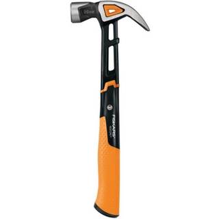 Fiskars IsoCore Tømrerhammer buet klo M, 16oz