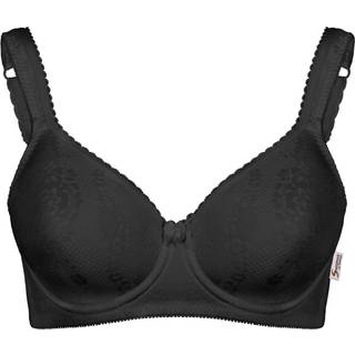 Swegmark Adorable Padded Soft Wired Bra - Black - F 90