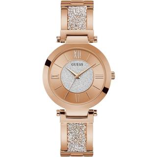 Guess W1288L3 Rosa guldfarvet/Rosaguldtonet stål Ø36 mm