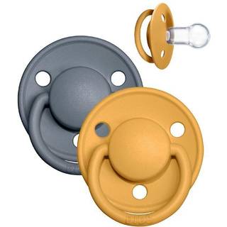BIBS 2 pk. De Lux sut silicone onesize - sage/cloud