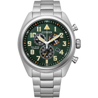 Citizen Eco-Drive Super Titanium AT2480-81X - Herre - 43 mm - Analog - Quartz - Safirglas